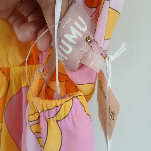 NEW SHOW ME YOUR MUMU marisol maxi dress in caribbean cocktail - Picture 5 of 6